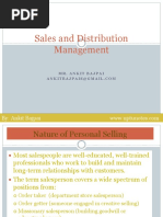 Sales and Distribution Management