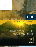 Sustain the Mission, Secure the Future: The Army Strategy for the Environment