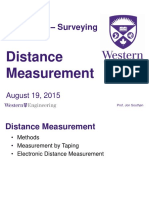 CEE 3324a - Lecture 3 - Distance Measurement