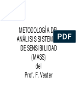 Metodología de analisis sistemático de sensibilidad 