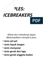 Contoh Icebreaking Dan Energizer