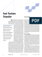 Fast Texture Transfer: Michael Ashikhmin