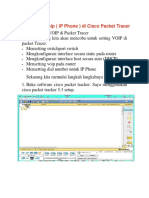 Cara Setting Voip Cisco Packet Tracer