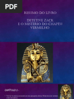 Resumo Livro Detetive Zack e o Mistério do Chapéu Vermelho