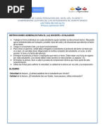 Anexo 2 Prueba Caracterización Grado Quinto