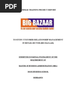 Customer Relationship Management in Retail Sector Big Bazaar