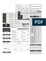 Nola Character Sheet Print