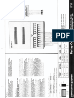 Berkey Colortran Distribution Equipment Distribution Center Hanging Cord Type Spec Sheet 1979