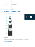 33Kv Cables MV Cable Specification