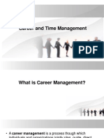 career stress and time management