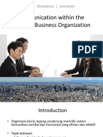 Communication Within The Japanese Business Organization
