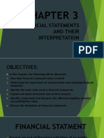 Financial Statements and Their Interpretation 