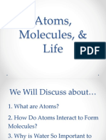 Chapter2Atoms, Molecules, & Life