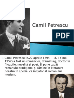Camil Petrescu ppt