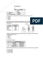 Prediksi Soal Un Ipa SMP Tahun 2018-Dikonversi