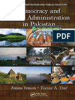 Democracy and Public Administration in Pakistan PDF