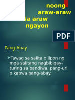 Pang - Abay Na Pamanahon