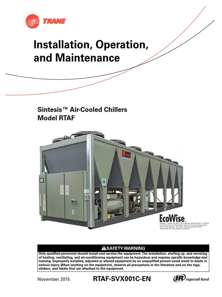 Rtaf Svx001c En 11252015 Pdf Chlorofluorocarbon Air Conditioning