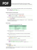 Python Quick Reference Guide Heinold PDF