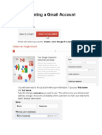 CreatingAGmailAccount PDF