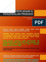 PP&K Produksi: Perencanaan dan Pengendalian untuk Mengelola Proses Produksi