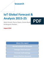 2016-08-03 Iot Global Forecast Analysis 2015-2025