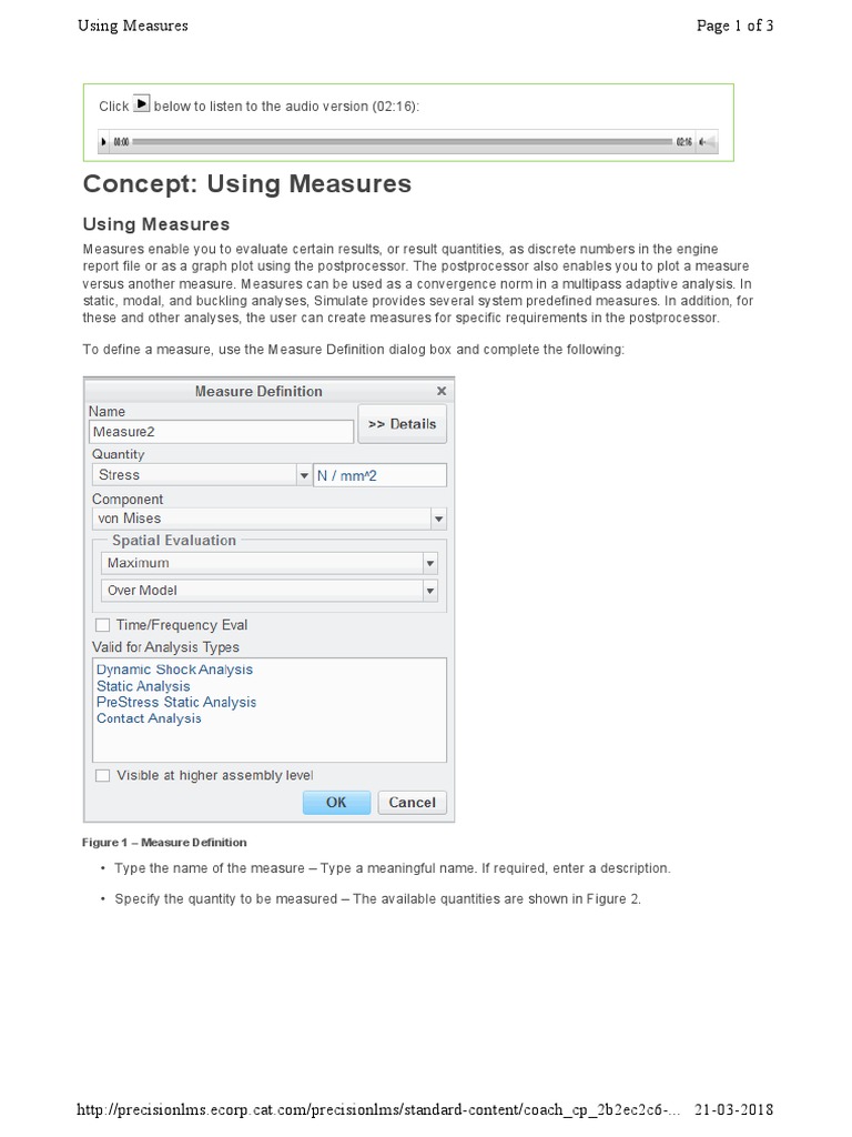Concept: Using Measures | PDF | Measurement | System