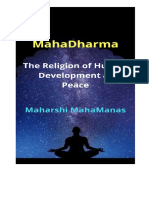 MahaDharma The Religion of Human Development PDF