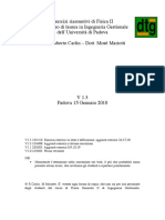 Unipd - Esercizi riassuntivi di Fisica II - Prof. Roberto Carlin e Dott. Mosè Mariotti.pdf