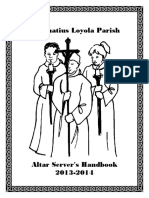 Handbook For Altar Servers (2013-2014)