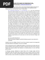 Elections-The Dance of Democracy Or...