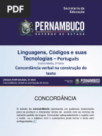 Concordância verbal na construção do texto..ppt