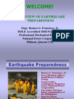 Earthquake Preparedness PSME