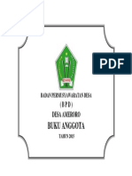 Buku Anggota: (BPD) Desa Ameroro