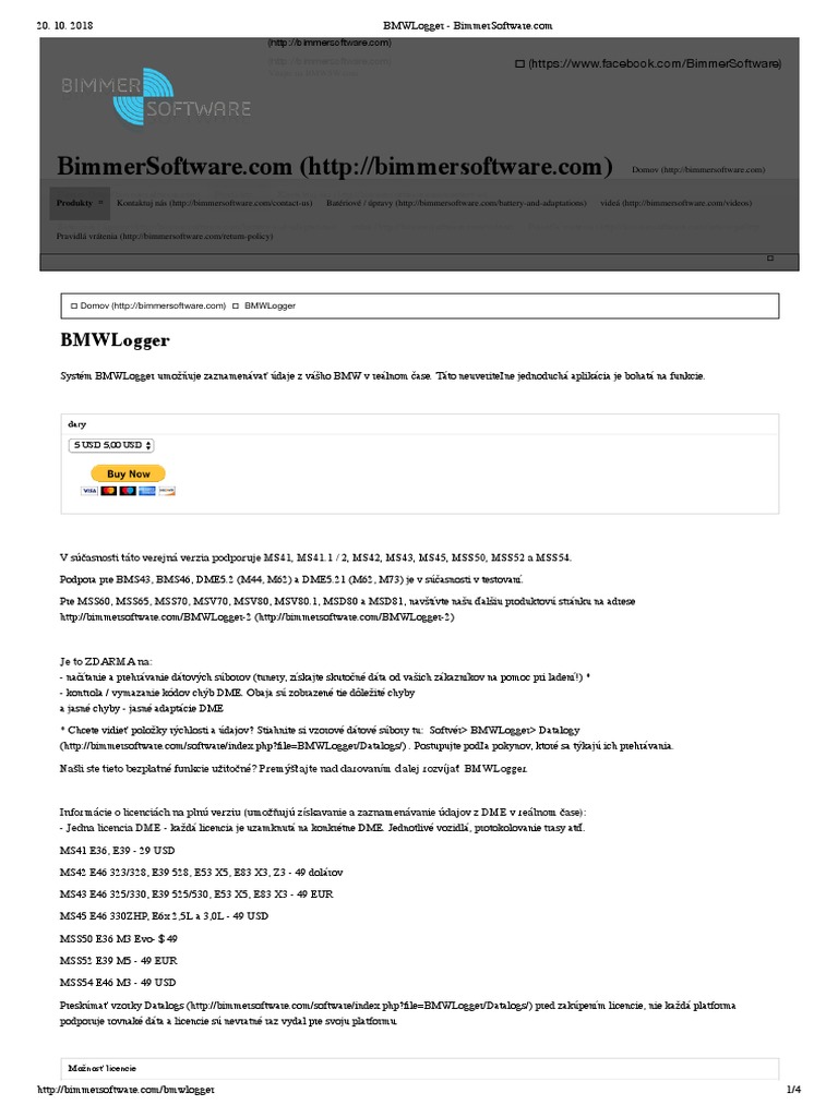 BMWLogger PDF