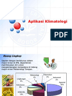 Aplikasi Klimatologi