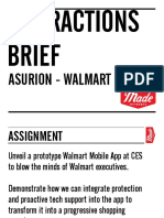 Walmart App Interactions Brief v 2