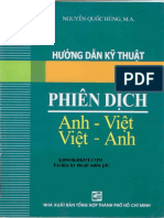 SÁCH SCAN - Hướng Dẫn Kỹ Thuật Phiên Dịch Anh Việt - Việt Anh (Nguyễn Quốc Hùng MA)