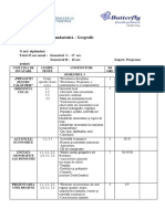 Planificare IV 2