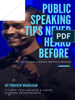 Public Speaking e Book May 2019