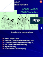 Model Pembelajaran