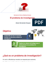 Seminario Tesis Medicina Humana Problema Investigación