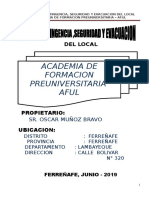 Plan Seguridad - Academia - Aful Ferreñafe