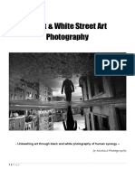 Black White Street Art Photography
