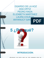 5 Por Que Sena Industrial y de Aviación.