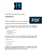 Assessment 1: A. Virtual Private Network B. Private Cloud C. Virtual Private Cloud D. Hybrid Cloud