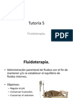 Tutoría 5 Fluidoterpia