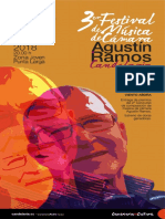 Cartel III Festival de Música de Cámara Agustín Ramos Candelaria 2018-01