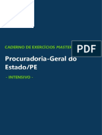 Caderno de Questões PGE - Pe