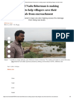 How a Tamil Nadu Fisherman Saravanan is Creating Maps to Help Fishing Villages Save Their Lands